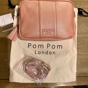 Pom Pom London Blush Crossbody Bag